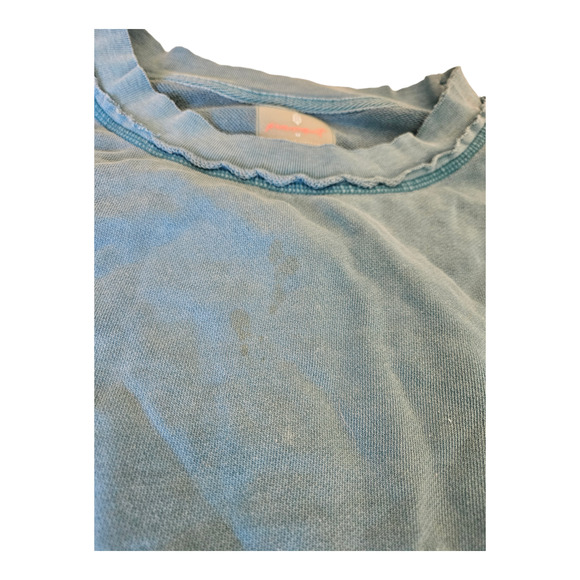 Free People Movement Medium Blue Long Sleeve Pullover Sweater *FLAW* - Picture 2 of 10